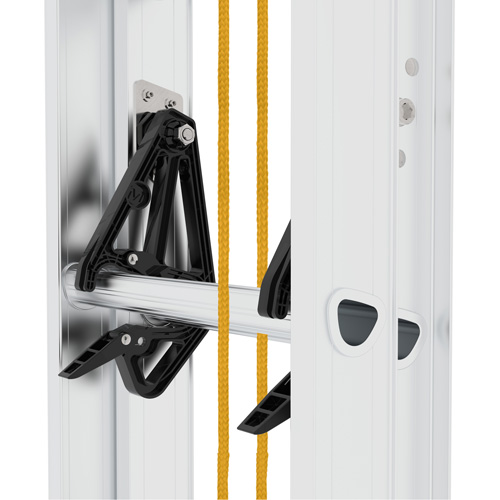 Jobsite Series Extension Ladder, 225 lbs. Cap., 28' H, Grade 2 SPOC Demo