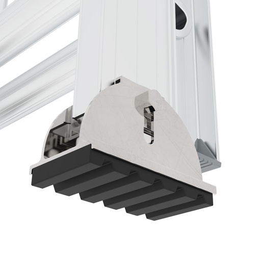 Jobsite Series Extension Ladder, 225 lbs. Cap., 28' H, Grade 2 SPOC Demo