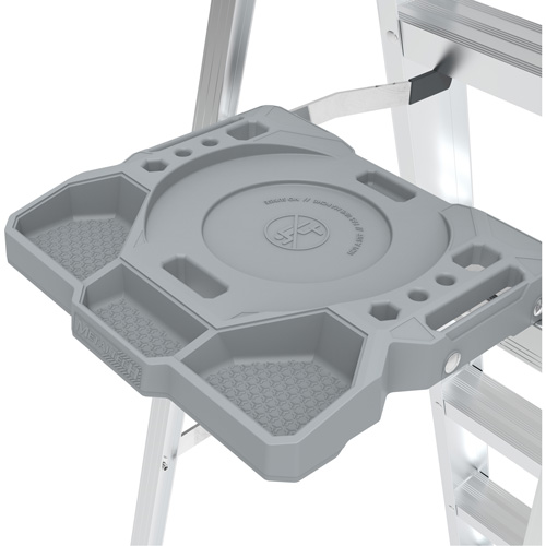 Step Ladder with Paint Tray, 8', Aluminum, 225 lbs. Capacity, Type 2 SPOC Demo