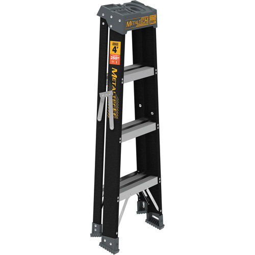 Step Ladder, 4', Fibreglass, 250 lbs. Capacity, Type 1 SPOC Demo