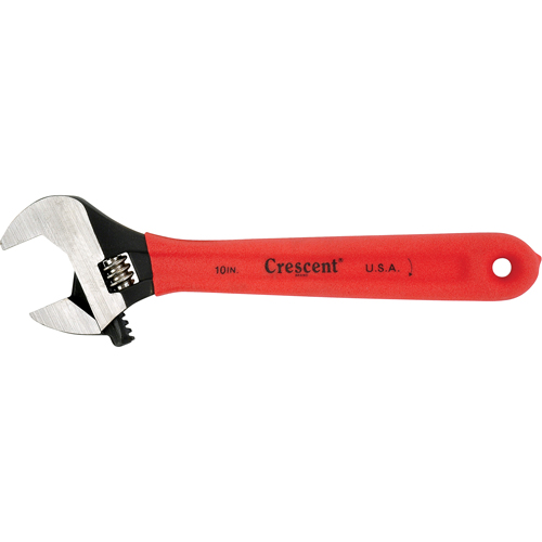 Crescent Adjustable Wrenches, 8" L, 1-1/8" Max Width, Black SPOC Demo