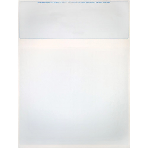 Papier &agrave; ch&egrave;que SPOC Demo