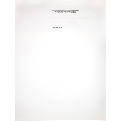 Papier &agrave; ch&egrave;que SPOC Demo