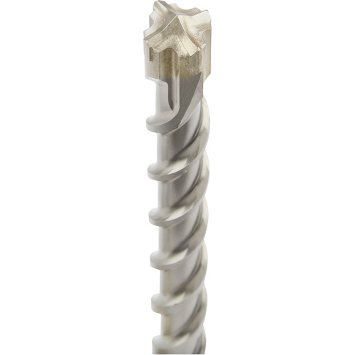 MX4 4-Cutter SDS-Plus Rotary Hammer Drill Bit, 1", SDS-Plus Shank, Carbide SPOC Demo