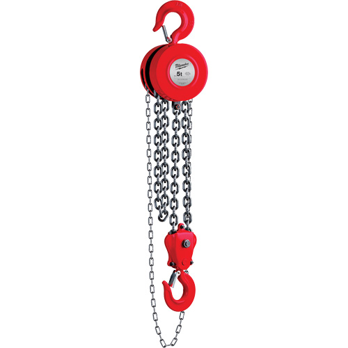 Chain Hoist, 8' Lift, 11023 lbs. (5 tons) Capacity SPOC Demo