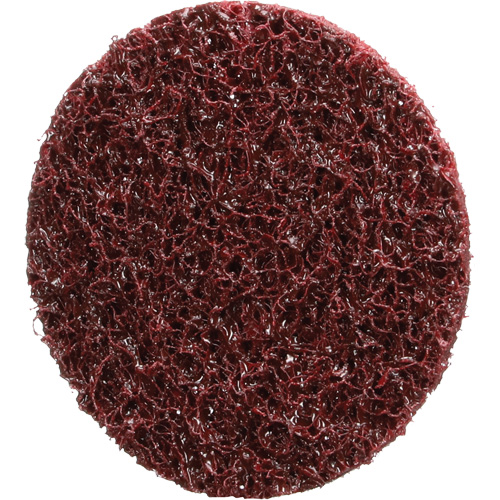 Disque de conditionnement de surface &agrave; remplacement rapide Standard Abrasives, 2" dia., Grain Moyen, Oxyde d'aluminium SPOC Demo