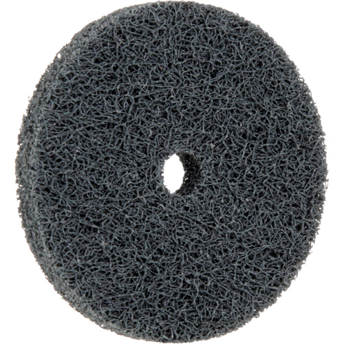 Standard Abrasives 500 Series Soft Density Unitized Wheels, 2" x 1/4", 1/4" Arbor, Fine Grit, Silicon Carbide SPOC Demo