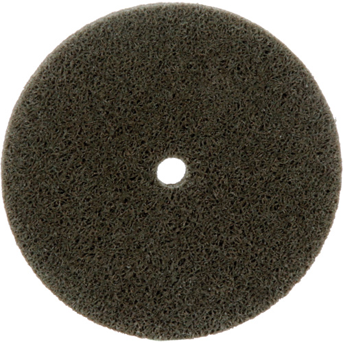 Standard Abrasives Unitized Wheel, 3" x 1/4", 1/4" Arbor, Fine Grit, Aluminum Oxide SPOC Demo
