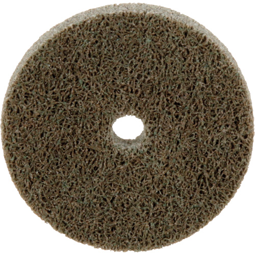 Disque unitaris&eacute; Standard Abrasives, 2" x 1/4", Arbre de 1/4", Grain de Moyen, Oxyde d'aluminium SPOC Demo