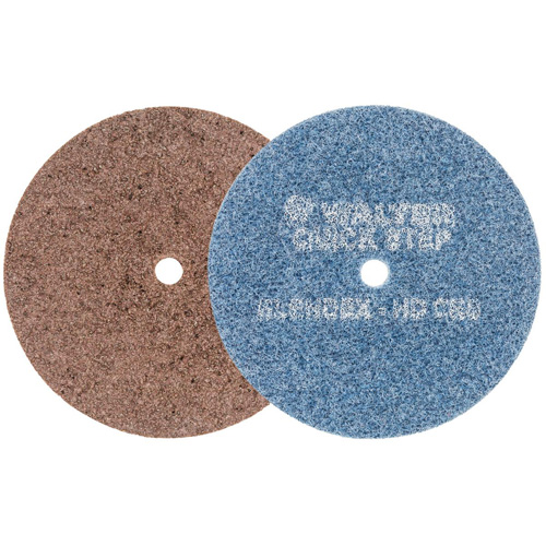 QUICK-STEP BLENDEX Surface Conditioning Disc, 5" Dia., Extra Coarse Grit, Aluminum Oxide SPOC Demo