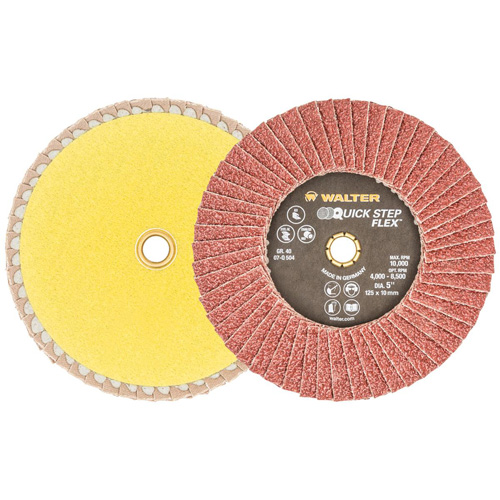 QUICK-STEP FLEX, 5" x Type 29, 40 Grit, Aluminum Oxide SPOC Demo