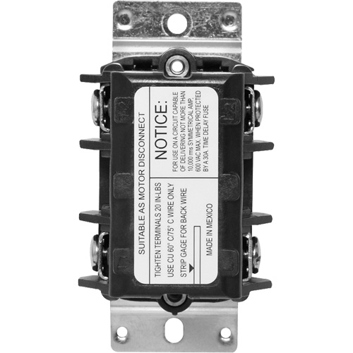 Single Phase Double Pole Disconnect Switch SPOC Demo