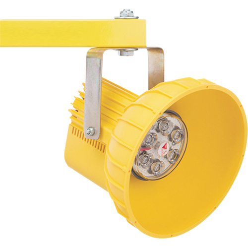 Lampes pour quais de chargement, Bras 40", 18 W, Ampoule DEL, Polycarbonate SPOC Demo