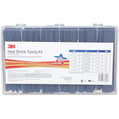 Heat Shrink Tubing, Thin Wall, 6", 1" (2.54cm) - 0.1875" (0.48cm) SPOC Demo