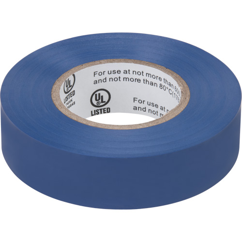 Electrical Tape, 19 mm (3/4") x 18 M (60'), Blue, 7 mils SPOC Demo