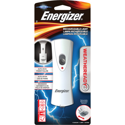 Lampe de poche Weatheready, DEL, 40 lumens, Piles Rechargeable SPOC Demo
