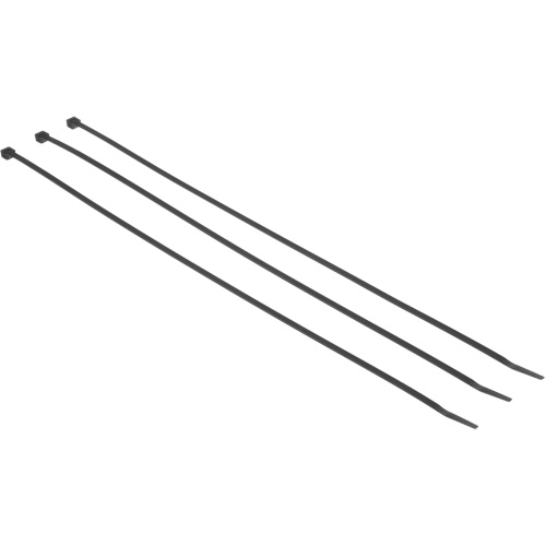Steel Barb Cable Tie, 7-3/10" Long, 50 lbs. Tensile Strength, Black SPOC Demo