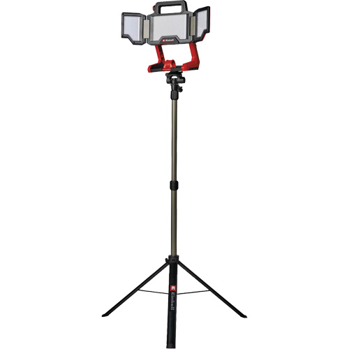 Lampe de travail &agrave; DEL professionnelle &agrave; panneaux pliants lumens sans fil 18V sur tr&eacute;pied, DEL, 3600 lumens SPOC Demo