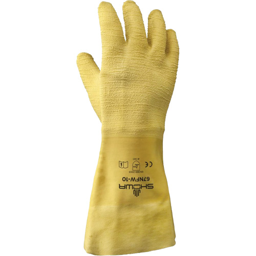 67NFW General Purpose Gloves, 10/Large, Rubber Latex Coating, Cotton Shell SPOC Demo