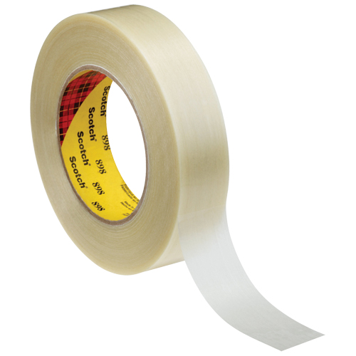 Scotch&reg; Filament Tape, 6.6 mils Thick, 24 mm (47/50") x 55 m (180')  SPOC Demo