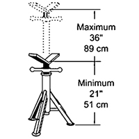 L&egrave;ve-tubes robuste, Capacit&eacute; de chargement 2500 lb SPOC Demo