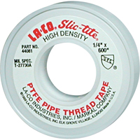 Slic-Tite&reg; PTFE Thread Tape, 600" L x 1/2" W, White SPOC Demo