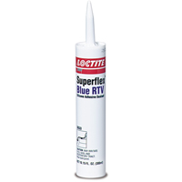 Superflex RTV Silicone Adhesive Sealant, Cartridge, Blue SPOC Demo