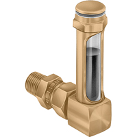 Indicateurs de niveau &agrave; liquide en laiton - Raccords universels, Filet&eacute;, 8-11/16" lo, 225°F (107,22° C) SPOC Demo