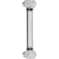 Indicateur de niveau &agrave; liquide en Rond Nylon, Filet&eacute;, 12" lo, 205°F (96,11° C) SPOC Demo