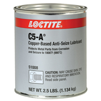Loctite&reg; 8008 C5-A Copper Anti-Seize Lubricant, 2.5 lbs., Can, 1800°F (982°C) Max Temp. SPOC Demo