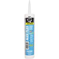 Alex Flex&reg; Premium Molding & Trim Acrylic Latex Siliconized Sealant, 300 ml, Cartridge, White SPOC Demo