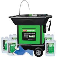 Trousse de bassin de nettoyage de pi&egrave;ces lourd SmartWasher SW-337 SPOC Demo