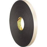 Double-Coated Foam Tape, 33 m (108') L x 12.7 mm (1/2") W, 62 mils, Polyethylene SPOC Demo