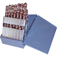 Jobber Length Drill Set, 19 Pieces, Cobalt SPOC Demo