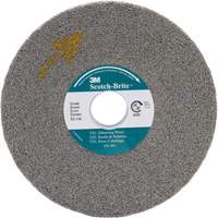 Scotch-Brite EXL Deburring Wheel, 8" x 1", 3" Arbor SPOC Demo