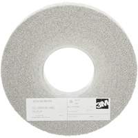 Scotch-Brite EXL Deburring Wheels, 8" x 1", 3" Arbor, Aluminum Oxide SPOC Demo