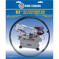 General Purpose Band Saw Blade, Bi-Metal, 93" L x 3/4" W x 0.032" Thick, 6-10 TPI SPOC Demo