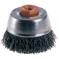 Crimped Wire Cup Brushes - High Speed Small Grinder SPOC Demo