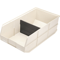 Akro-Bin de la S&eacute;rie 1800, 11" la, 7" h x 20-1/2" p, Beige SPOC Demo
