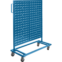 Mobile Bin Racks - Singled Sided, Single-sided, 36" W x 16" D x 46-1/2" H SPOC Demo