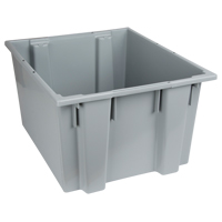 Stack & Nest Totes, 13" x 23.5" x 19.5", Grey SPOC Demo