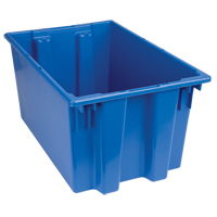 Contenants Stack & Nest, 12" x 23,5" x 15,5", Bleu SPOC Demo