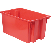 Contenants Stack & Nest, 12" x 23,5" x 15,5", Rouge SPOC Demo