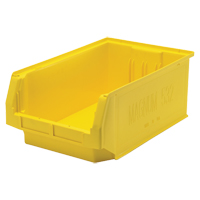 Giant Stacking Containers, 12.375" W x 19.75" D x 7.875" H, Yellow SPOC Demo