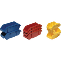 Boîtes &agrave; ramassage rapide "Quick Pick", 5" x 6,625" x 9,5", Rouge SPOC Demo