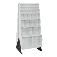 Support pour bacs basculants, 23-5/8" la x 16" p x 52" h, 76 tiroirs SPOC Demo