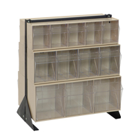 Support pour bacs basculants, 23-5/8" la x 16" p x 28" h, 24 tiroirs SPOC Demo
