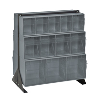 Support pour bacs basculants, 23-5/8" la x 16" p x 28" h, 24 tiroirs SPOC Demo