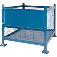 Contenants de vrac empilables, 34,5" la x 40,5" p x 30" h, Capacit&eacute; de 3000 lb SPOC Demo