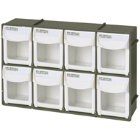 Heavy-Duty Tilt Bin, 11-3/4" W x 2-3/4" D x 7-7/8" H, 8 Drawers SPOC Demo
